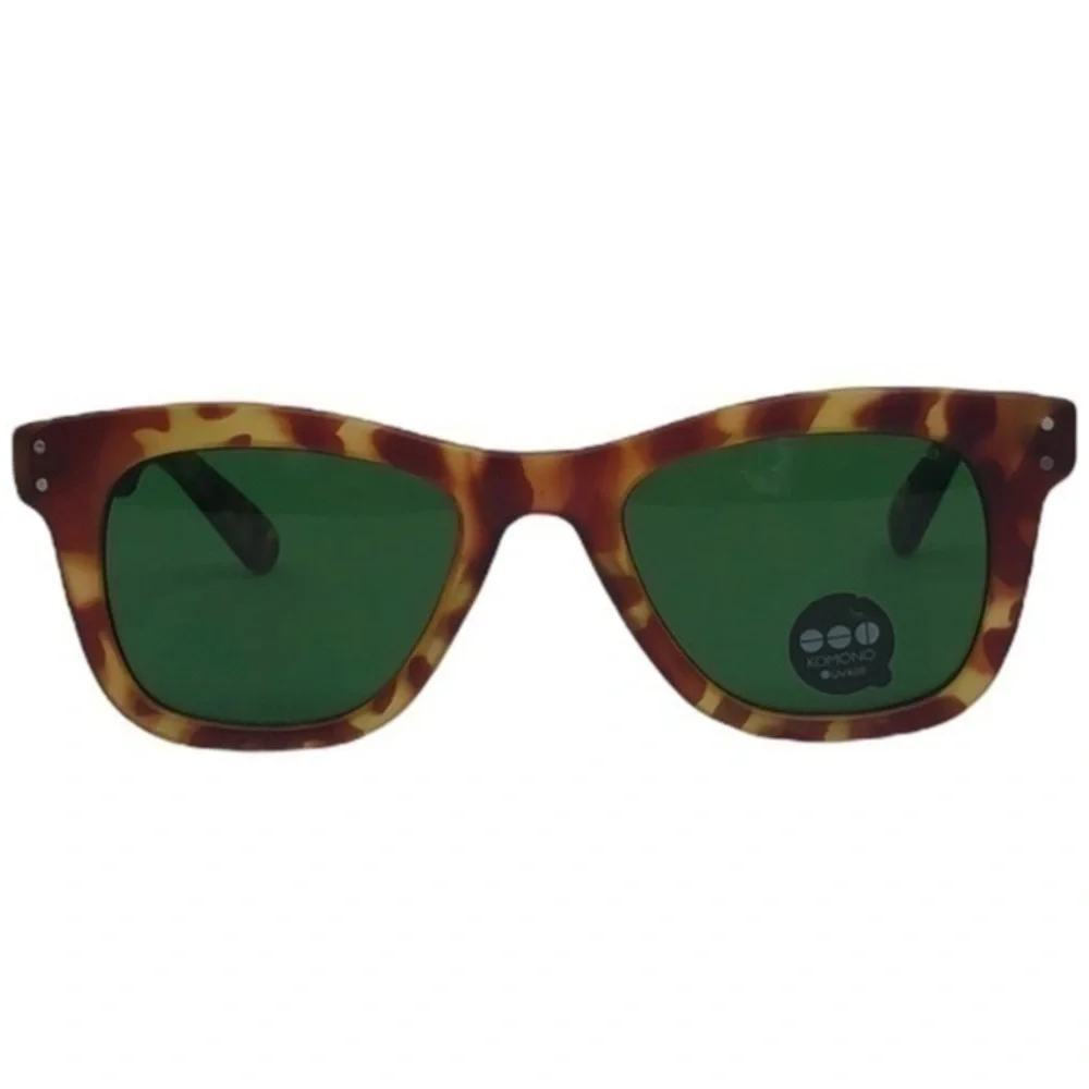 KOMONO sunglasses The Allen Matte Tortoise  NEW in case